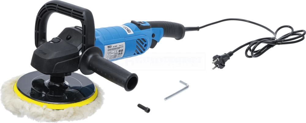 BGS Elektro-Poliermaschine | Max. 3.000 U/min | 1.300W | Ø 180 Mm – 9337 3 BGS Elektro-Poliermaschine | Max. 3.000 U/min | 1.300W | Ø 180 Mm – 9337