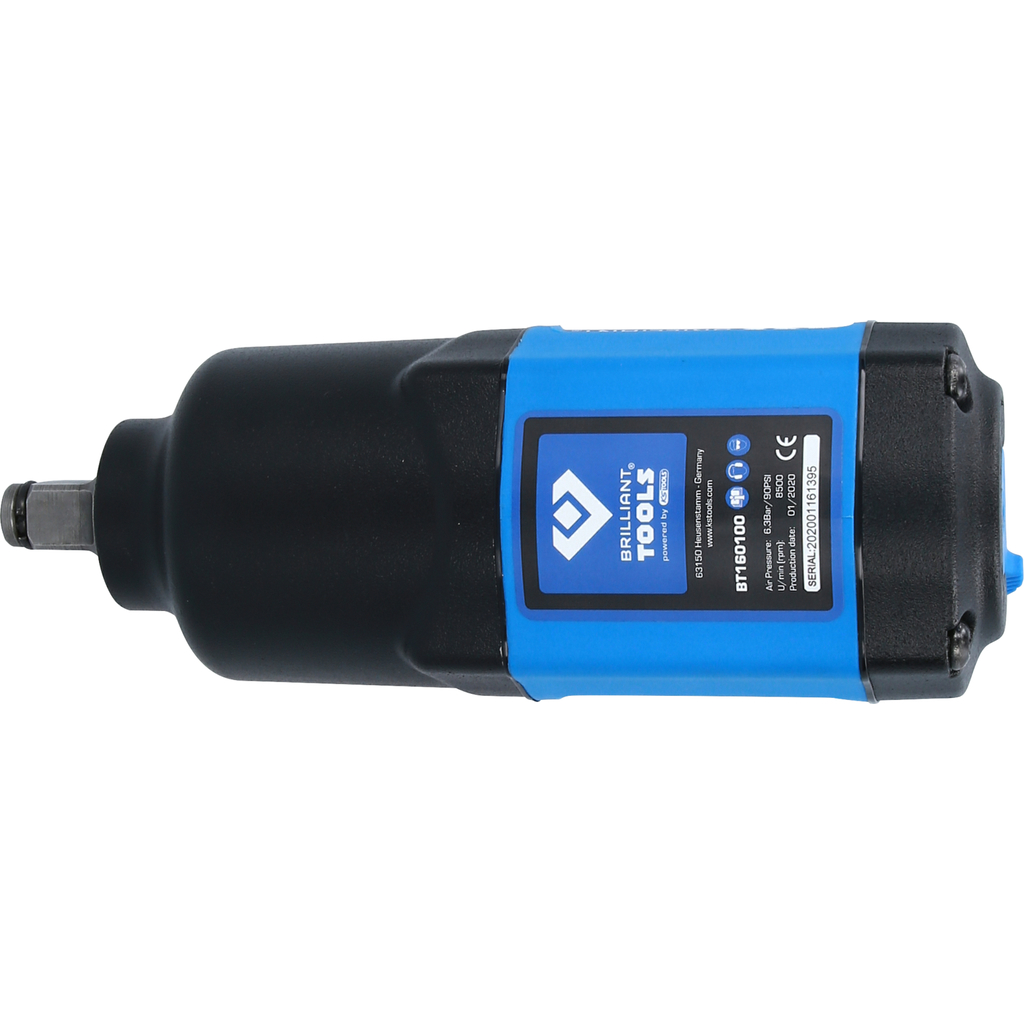 Brilliant Tools 1/2" Druckluft-Schlagschrauber, 1450 Nm BT160100 7 Brilliant Tools 1/2" Druckluft-Schlagschrauber, 1450 Nm BT160100 – Bild 5