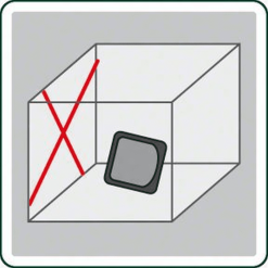 Bosch Kreuzlinienlaser Quigo 0603663501 -Heimwerkzeug Geschäft IMG RD 110988 16