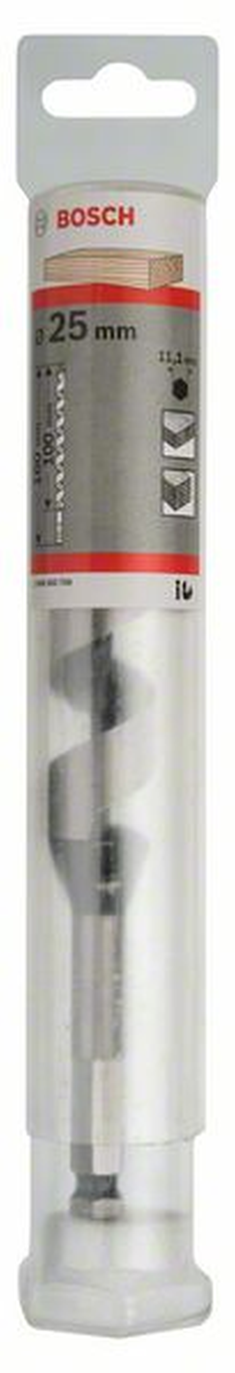 Bosch Holzschlangenbohrer Sechskant 25 X 100 X 160 Mm D 11,1 Mm 2608585708 3 Bosch Holzschlangenbohrer Sechskant 25 X 100 X 160 Mm D 11,1 Mm 2608585708