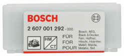 Bosch Hobelmesser Gerade HM 40° 10er-Pack 2607001292