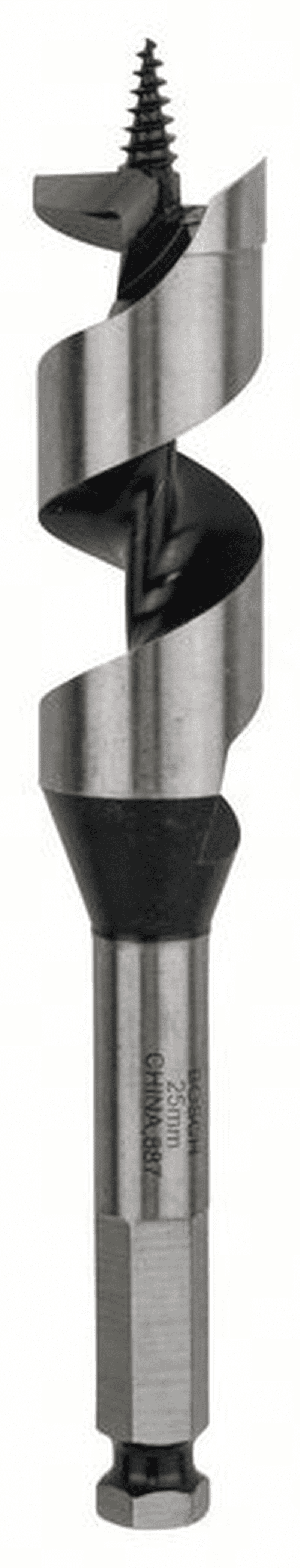 Bosch Holzschlangenbohrer Sechskant 25 X 100 X 160 Mm D 11,1 Mm 2608585708 4 Bosch Holzschlangenbohrer Sechskant 25 X 100 X 160 Mm D 11,1 Mm 2608585708 – Bild 2