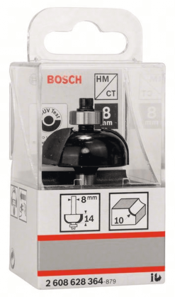 Bosch Hohlkehlfräser 8 Mm R1 10 Mm D 32,7 Mm L 14 Mm G 55 Mm 2608628364