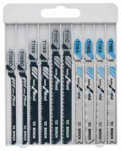 Bosch Stichsägeblatt-Set Basic For Wood And Metal 10-teilig 2607010630 -Heimwerkzeug Geschäft IMG RD 177536 16