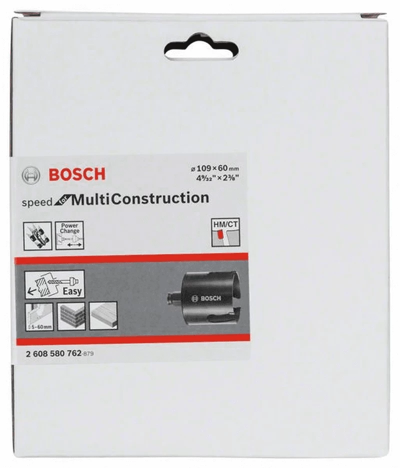 Bosch Lochsäge Speed For Multi Construction 109 Mm 4 9/32 2608580762 3 Bosch Lochsäge Speed For Multi Construction 109 Mm 4 9/32 2608580762