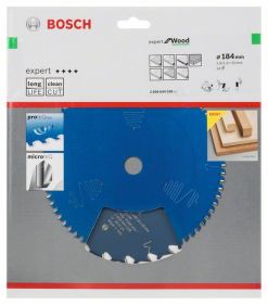 Bosch Kreissägeblatt Expert For Wood 184 X 20 X 2,6 Mm 24 2608644038