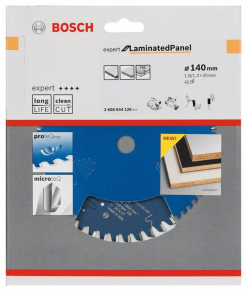 Bosch Kreissägeblatt Expert For Laminated Panel 140 X 20 X 1,8 Mm 42 2608644126