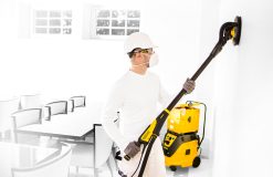 MIRKA LEROS Wand Und Deckenschleifer + Sauger 1230 M AFC KIT1804CDMDE + Viel Zubehör -Heimwerkzeug Geschäft LEROS b 2 2