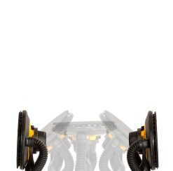 MIRKA LEROS Wand Und Deckenschleifer + Sauger 1230 M AFC KIT1804CDMDE + Viel Zubehör -Heimwerkzeug Geschäft LEROS head different positions 2