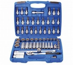 BGS Steckschlüssel-Satz | Antrieb 10 Mm (3/8") | 61-tlg. – 2229 -Heimwerkzeug Geschäft bgs 24x202229 1