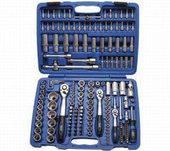 BGS Steckschlüssel-Satz Sechskant | Antrieb 6,3 Mm (1/4") / 10 Mm (3/8") / 12,5 Mm (1/2") | 192-tlg. – 2243 -Heimwerkzeug Geschäft bgs 24x202243 1