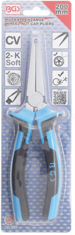 BGS Hutkappenzange | 200 Mm – 1537 -Heimwerkzeug Geschäft bgs 1537 002