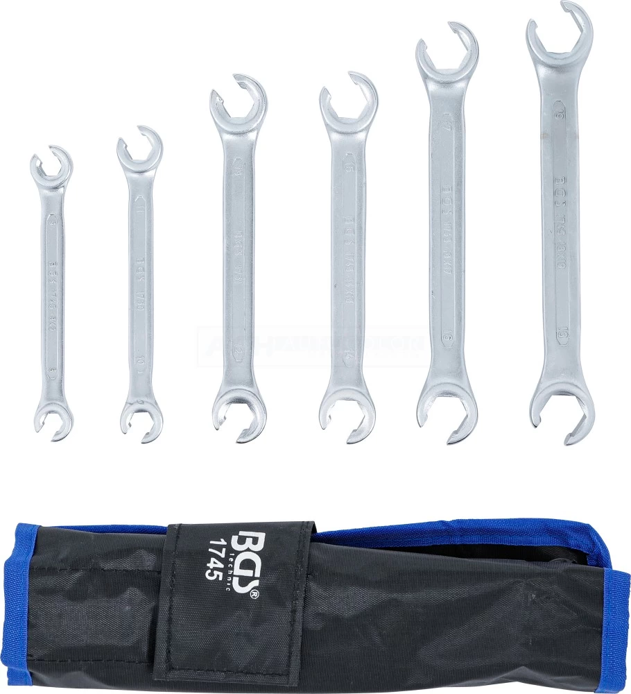 BGS Offener Doppel-Ringschlüssel-Satz | SW 8 X 9 - 18 X 19 Mm | 6-tlg. – 1745 5 BGS Offener Doppel-Ringschlüssel-Satz | SW 8 X 9 - 18 X 19 Mm | 6-tlg. – 1745 – Bild 3