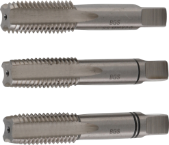 BGS Gewindebohrer-Satz | Vor-, Mittel- Und Fertigschneider | M16 X 2,0 | 3-tlg. – 928