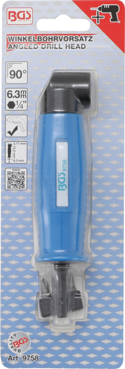 BGS Winkelbohrvorsatz | Antrieb Außensechskant 6,3 Mm (1/4") / Abtrieb Innensechskant 6,3 Mm (1/4") 7 BGS Winkelbohrvorsatz | Antrieb Außensechskant 6,3 Mm (1/4") / Abtrieb Innensechskant 6,3 Mm (1/4") -Heimwerkzeug Geschäft bgs 9758 002
