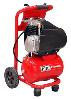 FINI Kolbenkompressor PIONEER/I 265M Fahrbar 1,5 KW 9,5l Kesselinhalt