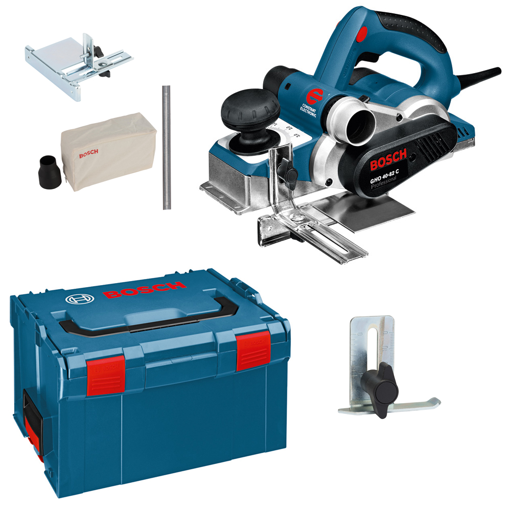 Bosch Hobel GHO 40-82 C Mit L-BOXX 060159A76A 3 Bosch Hobel GHO 40-82 C Mit L-BOXX 060159A76A