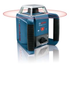 Bosch Rotationslaser GRL 400 H Mit LR 1 Und Transportkoffer 0601061800 -Heimwerkzeug Geschäft grl400h laser links schatten anker 1