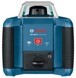 Bosch Rotationslaser GRL 400 H Mit LR 1 Und Transportkoffer 0601061800 -Heimwerkzeug Geschäft grl400h verpackung akku
