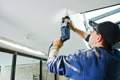 BOSCH Schlagbohrmaschine GSB 19-2 RE +Schnellspannbohrfutter Im Koffer -Heimwerkzeug Geschäft gsb19rea ohneabsaugung 009495