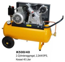 ERFI Kompressor Kolbenkompressor K500/40 K 500 40 71-16 400V 2,2KVA