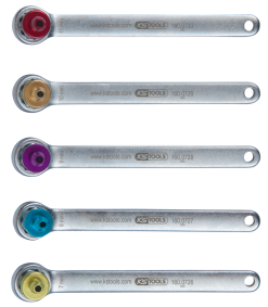KS Tools Bremsen-Entlüftungsschlüssel-Satz, 6-tlg. - 160.0725 13 KS Tools Bremsen-Entlüftungsschlüssel-Satz, 6-tlg. - 160.0725 -Heimwerkzeug Geschäft kstools 160 0725 003
