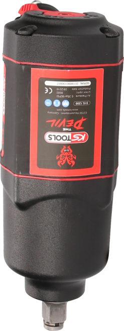 KS Tools 1/2" THE DEVIL Hochleistungs-Druckluft-Schlagschrauber, 1600Nm - 515.1200 -Heimwerkzeug Geschäft kstools 515 1200 006