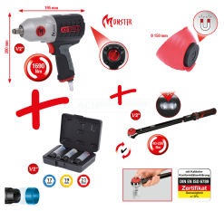 KS Tools Reifen-/Räder Aktionspaket 515.1210, 6-tlg. - 515.2025 -Heimwerkzeug Geschäft kstools 515 2025 001