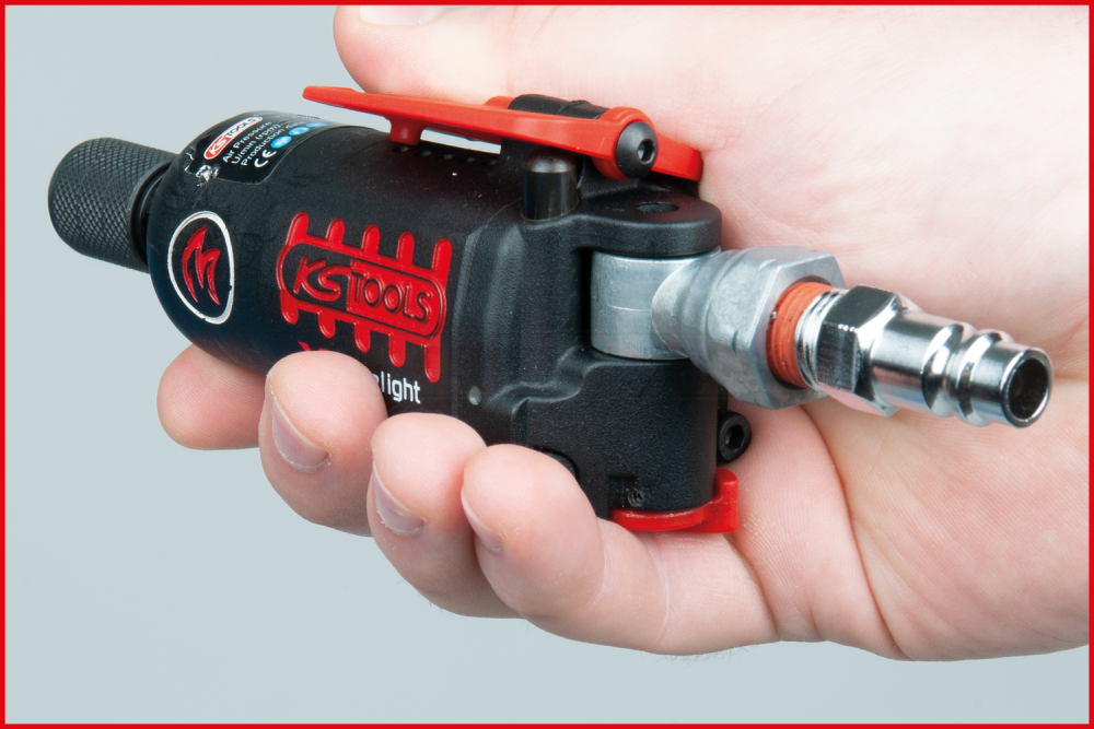 KS Tools 1/4" MONSTER Xtremelight Mini-Bit-Druckluft-Schlagschrauber Mit Umschaltwippe, 108Nm - 515.3835 9 KS Tools 1/4" MONSTER Xtremelight Mini-Bit-Druckluft-Schlagschrauber Mit Umschaltwippe, 108Nm - 515.3835 – Bild 7