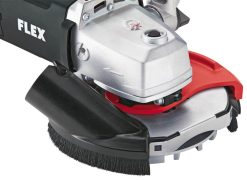 FLEX 150mm Sanierungsschleifer LD 18 7 150 R 418.781 Kit Estrich Jet 1800W 418781 -Heimwerkzeug Geschäft ld18 7 150r sauganschluss haube offen590b0a380836c