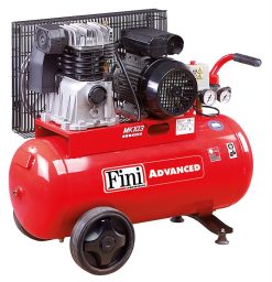 FINI Kolbenkompressor MK 103-50-3 Fahrbar 2,2 KW 50l Kesselvolumen 400V