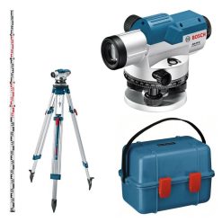 BOSCH Optisches Nivelliergerät GOL 20 G Set Mit BT 160 Und GR 500 Im Koffer -Heimwerkzeug Geschäft unbenannt 15624ad2d8b7da