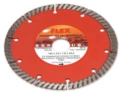 FLEX 140mm Diamanttrennscheibe Diamantjet VI Speedcut 334.464 Für MS 1706 334464